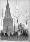 Zuid-west aanzicht - Leur - 20138807 - RCE -  Nederlands Hervormde Kerk: zuid-west aanzicht (opmerking: Fotonummer 6205) 