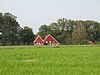Kossink boerderij -  Boerderij Kossink met spieker aan de Kremerweg 1 in Winterswijk-Huppel 