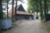 Overzicht schuur tijdens restauratie