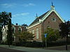 Synagoge en joodse godsdienstschool Spoorstraat Winterswijk -  Synagoge en joodse school uit 1889 aan de Spoorstraat te Winterswijk, gerestaureerd 1982-1984