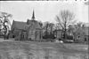 Kerk en het huis Groenhoven vanuit het zuid-westen - Bruchem - 20044436 - RCE -  N.H.Kerk: Kerk en het huis Groenhoven vanuit het zuid-westen 