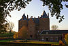 WLM - Ciao Anita! - Slot Loevestein - View On Black Castle Loevestein (Slot Loevestein in Dutch) is a medieval castle built by the knight Dirc Loef van Horne (hence 