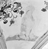 Detail schildering van Christoffel tijdens restauratie - Zaltbommel - 20219901 - RCE -  Nederlands Hervormde Kerk of Grote of Sint Maartens Kerk en Tore: detail schildering van Christoffel tijdens restauratie 