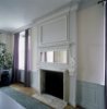 Interieur, overzicht van schoorsteen