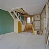 Interieur, eerste verdieping, overzicht richting achterhuis - Zutphen - 20329253 - RCE -  Interieur, eerste verdieping, overzicht richting achterhuis 