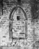 detail ingebouwde 14e eeuwse geveltop