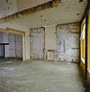 Interieur, tweede verdieping, straatzijde, richting bouwmuur van Houtmarkt 51 - Zutphen - 20329256 - RCE -  Interieur, tweede verdieping, straatzijde, richting bouwmuur van Houtmarkt 51 