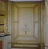 Interieur aangebouwde theekoepel met sjabloonschildering - Appingedam - 20321654 - RCE -  Interieur aangebouwde theekoepel met sjabloonschildering 