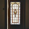Interieur, glas in loodraam - Leens - 20335781 - RCE -  Interieur, glas in loodraam 