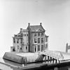 Maquette in bezit van Menkemaborg te Uithuizen - Pieterburen - 20182165 - RCE -  Dijksterhuis: Maquette in bezit van Menkemaborg te Uithuizen 