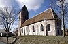 Exterieur OVERZICHT NAAR HET ZUIDOOSTEN - Godlinze - 20261952 - RCE -  Nederlands Hervormde Kerk: Exterieur OVERZICHT NAAR HET ZUIDOOSTEN 