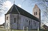 Exterieur OVERZICHT NAAR HET NOORDOOSTEN - Godlinze - 20261948 - RCE -  Nederlands Hervormde Kerk: Exterieur OVERZICHT NAAR HET NOORDOOSTEN 