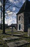 Exterieur KOOR, ZUIDGEVEL - Godlinze - 20261951 - RCE -  Nederlands Hervormde Kerk: Exterieur KOOR, ZUIDGEVEL 