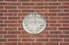 Detail, gevelsteen links in voorgevel huisnummer 3