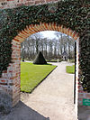 Tuin Menkemaborg -  Gedeelte van de tuin van de Menkemaborg