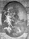 Schilderij voorstellende Perseus en Andromeda, na de restauratie - Uithuizen - 20211258 - RCE -  Menkemaborg: schilderij voorstellende Perseus en Andromeda, na de restauratie (opmerking: Fotonummer 10222) 