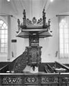 INTERIEUR, PREEKSTOEL - Uithuizen - 20281462 - RCE -  Nederlands Hervormde Kerk: INTERIEUR, PREEKSTOEL 