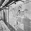 Exterieur MUUR, DETAIL, TIJDENS RESTAURATIE - Usquert - 20282458 - RCE -  Hervormde Kerk: Exterieur MUUR, DETAIL, TIJDENS RESTAURATIE 