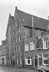 Voorgevel - Groningen - 20093888 - RCE -  Voormalig pakhuis (rm 18495), Havenstraat 12, Groningen, voorgevel, 1967. Achterzijde aan Zoutstraat. 