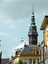 Groningen, toren Academiegebouw RM-485446-WLM -  Groningen, toren Academiegebouw RM-485446 