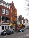 Groningen Schuitendiep 58.JPG -  Groningen, Schuitendiep 58, Slagerij met bovenwoning in Art Nouveau-stijl, arch. A Th van Elmpt, 1900; rm 486334 