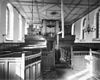 Interieur naar het westen - Hoogkerk - 20115164 - RCE -  N.H. Kerk, Hoogkerk, Groningen, interieur naar het westen, 1960 