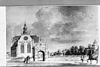 56, Groninger Museum - Groningen - 20093164 - RCE -  Noorderkerk of Nieuwe Kerk: tekening C.Pronk 1754/56, Groninger Museum 