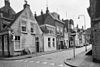 Inkijk - Groningen - 20094344 - RCE -  De Turfstraat in Groningen, gezien vanaf de Turfsingel, 1966. Links Turfsingel 45 (rm 18705). 
