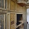 INTERIEUR, ORGELKAST, KLEURONDERZOEK, DETAIL - Groningen - 20279908 - RCE -  Heilige Geest- of Pelstergasthuis: INTERIEUR, ORGELKAST, KLEURONDERZOEK, DETAIL 