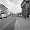Overzicht Vismarkt - Groningen - 20092404 - RCE -  De noordzijde van het A-Kerkhof in Groningen, met op de achtergrond de Vismarkt en rechts een deel van de Korenbeurs (rm 18415). 