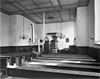 Interieur naar het oosten - Hoogkerk - 20115165 - RCE -  N.H. Kerk, Hoogkerk, Groningen, interieur naar het oosten, 1960 