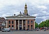Der Aa kerk met Korenbeurs -  Korenbeurs met de Der Aa kerk in Groningen