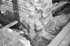 Ingang schip zuid zijde kolonnet deuromlijsting - Hoogkerk - 20115181 - RCE -  N.H. Kerk, Hoogkerk, Groningen, ingang schip zuidzijde, kolonnet deuromlijsting, 1963 