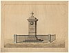 Monument, tekening door F. Sigault in bezit van Rijksdienst voor de Monumenten Zorg - Groningen - 20093868 - RCE -  monument, tekening door F. Sigault in bezit van Rijksdienst voor de Monumentenzorg 
