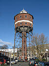 Watertoren Noorderbinnensingel 2 - Photograph of the water tower at the Noorderbinnensingel in Groningen, The Netherlands