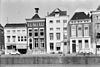 Voorgevels - Groningen - 20093959 - RCE -  De Hoge der A in Groningen, 1965. V.l.n.r. de voorgevels van de nrs. 15, 14 (rm 18520), 13 (rm 18519) en 12 (rm 18518). 