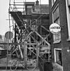 Gevel detail (verzakking) - Groningen - 20094125 - RCE -  Oosterstraat 71, Groningen, gevel, detail (verzakking), 1978 