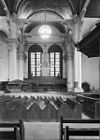 Interieur, preekstoel en orgel - Groningen - 20093161 - RCE -  Nieuwe kerk: interieur, preekstoel en orgel 