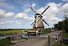 De Eendracht, 1887 -  Poldermolen De Eendracht te Sebaldeburen. Met 2 vijzels om water uit de polder te pompen. Wordt bediend door vrijwillig molenaar Henk Berends sinds 1975