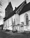 Overzicht zuidgevel schip - Noordlaren - 20169112 - RCE -  Nederlands Hervormde Kerk: overzicht zuidgevel schip 