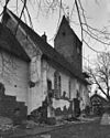 Overzicht noordgevel schip - Noordlaren - 20169114 - RCE -  Nederlands Hervormde Kerk: overzicht noordgevel schip 