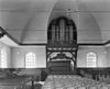 Interieur, overzicht naar het orgel - Hoogezand - 20114843 - RCE -  N.H.Kerk: Interieur, overzicht naar het orgel 