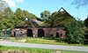 Melkema - achterzijde -  Achterzijde van boerderij Melkema aan de Smedemaweg 3 net buiten Huizinge (Groningen, Nederland).