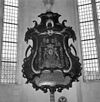 Rouwbord in het koor - Stedum - 20204990 - RCE -  Nederlands Hervormde Kerk en Toren: rouwbord in het koor 