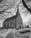 Noord-west gevel na restauratie - Westeremden - 20254220 - RCE -  Nederlands Hervormde Kerk: noord-west gevel na restauratie 