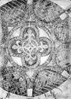 Sluitring met beschildering - Westeremden - 20254185 - RCE -  Nederlands Hervormde Kerk: sluitring met beschildering 