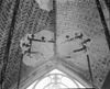 Gewelfschildering tijdens restauratie - Zeerijp - 20221125 - RCE -  Hervormde Kerk: gewelfschildering tijdens restauratie 