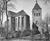 Kerk, overzicht naar het westen - Zeerijp - 20221095 - RCE -  Hervormde Kerk: kerk, overzicht naar het westen 