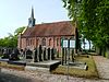 Nuis - hervormde kerk - achteraanzicht -  Hervormde kerk van Nuis (Marum, Groningen, Nederland).