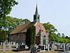 Nuis - hervormde kerk - vooraanzicht -  Hervormde kerk van Nuis (Marum, Groningen, Nederland).